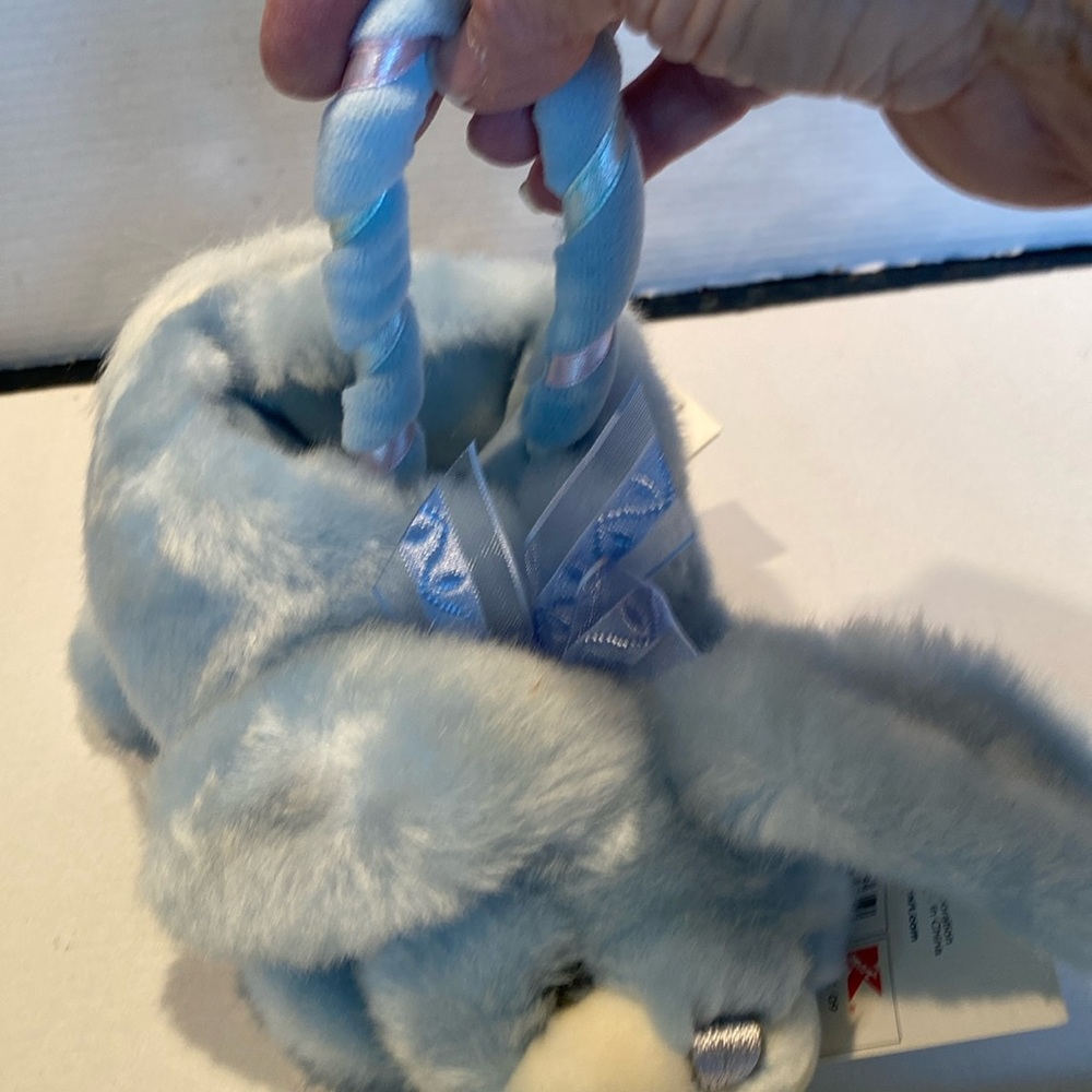 NWT & Vintage Easter Bunny Plush Purse/Bag